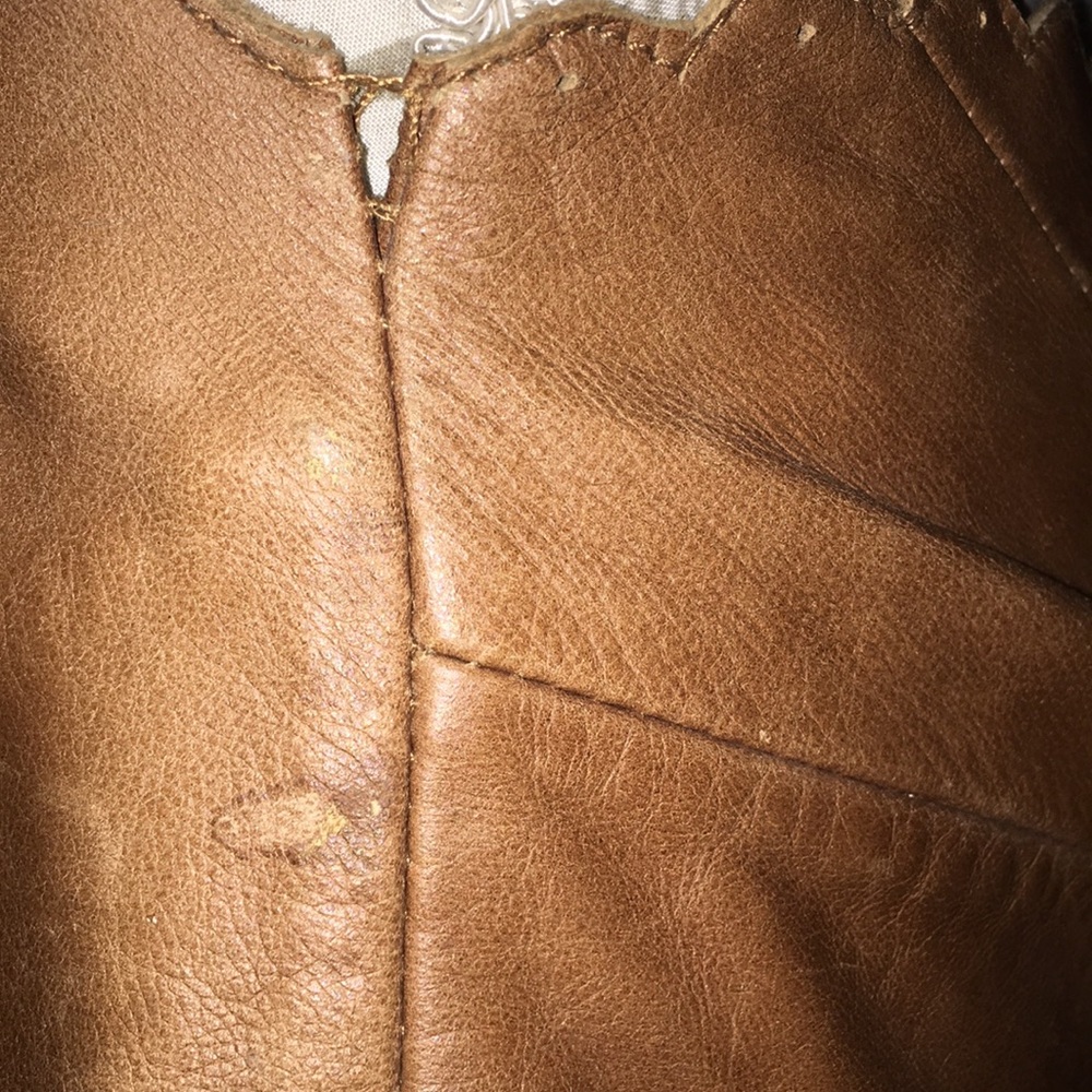 Arden B vintage leather jacket - Picture 4 of 7